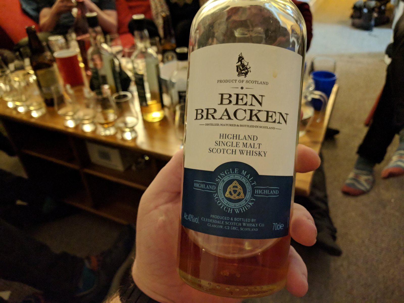 Whisky Ben Highland Review - Club Bracken Southside Malt